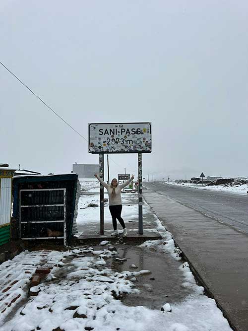 El paso de Sani